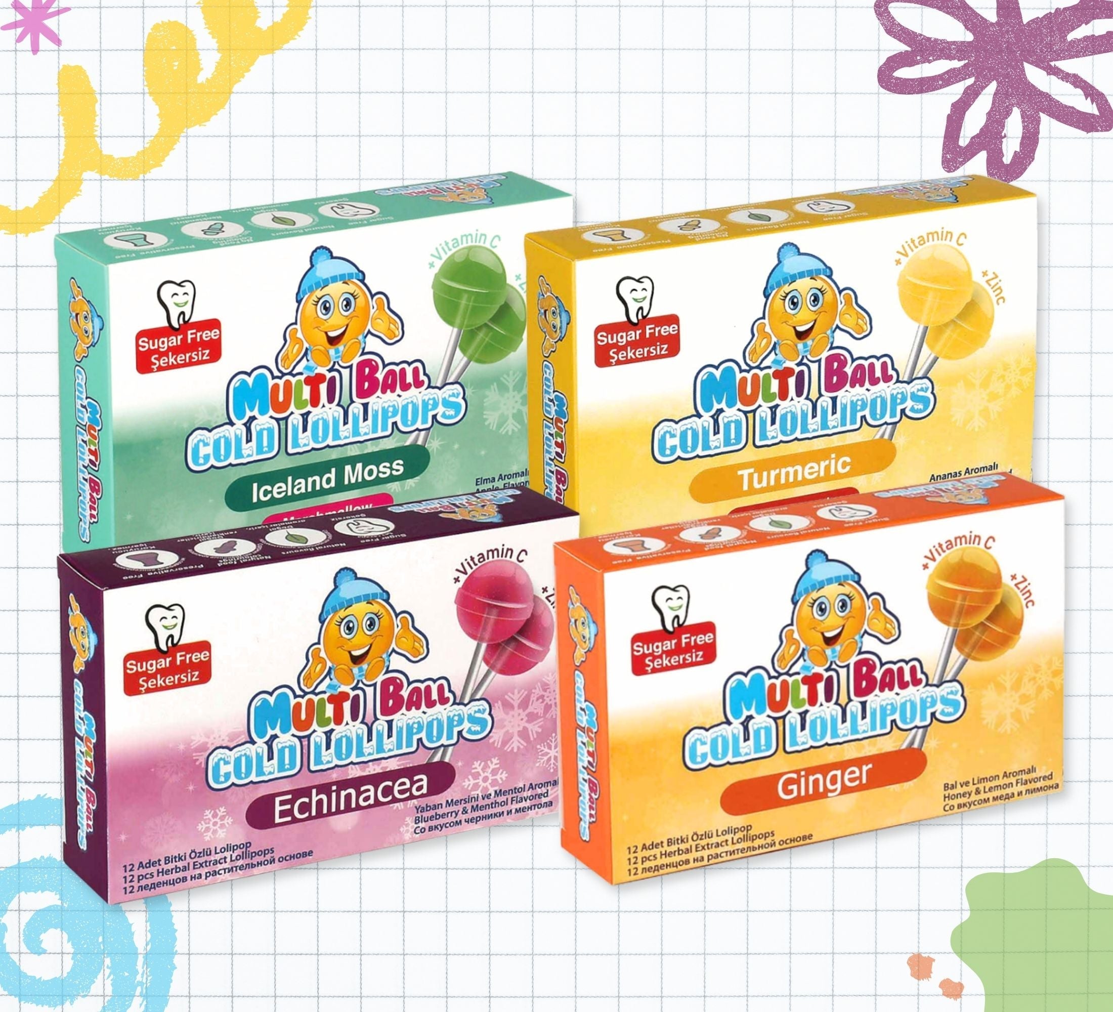 Herbal Cold Lollipops