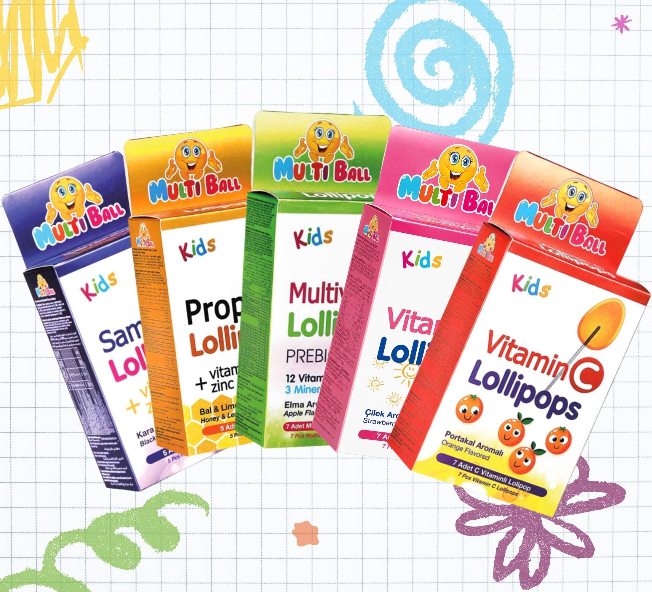 Supplement Support Lollipops