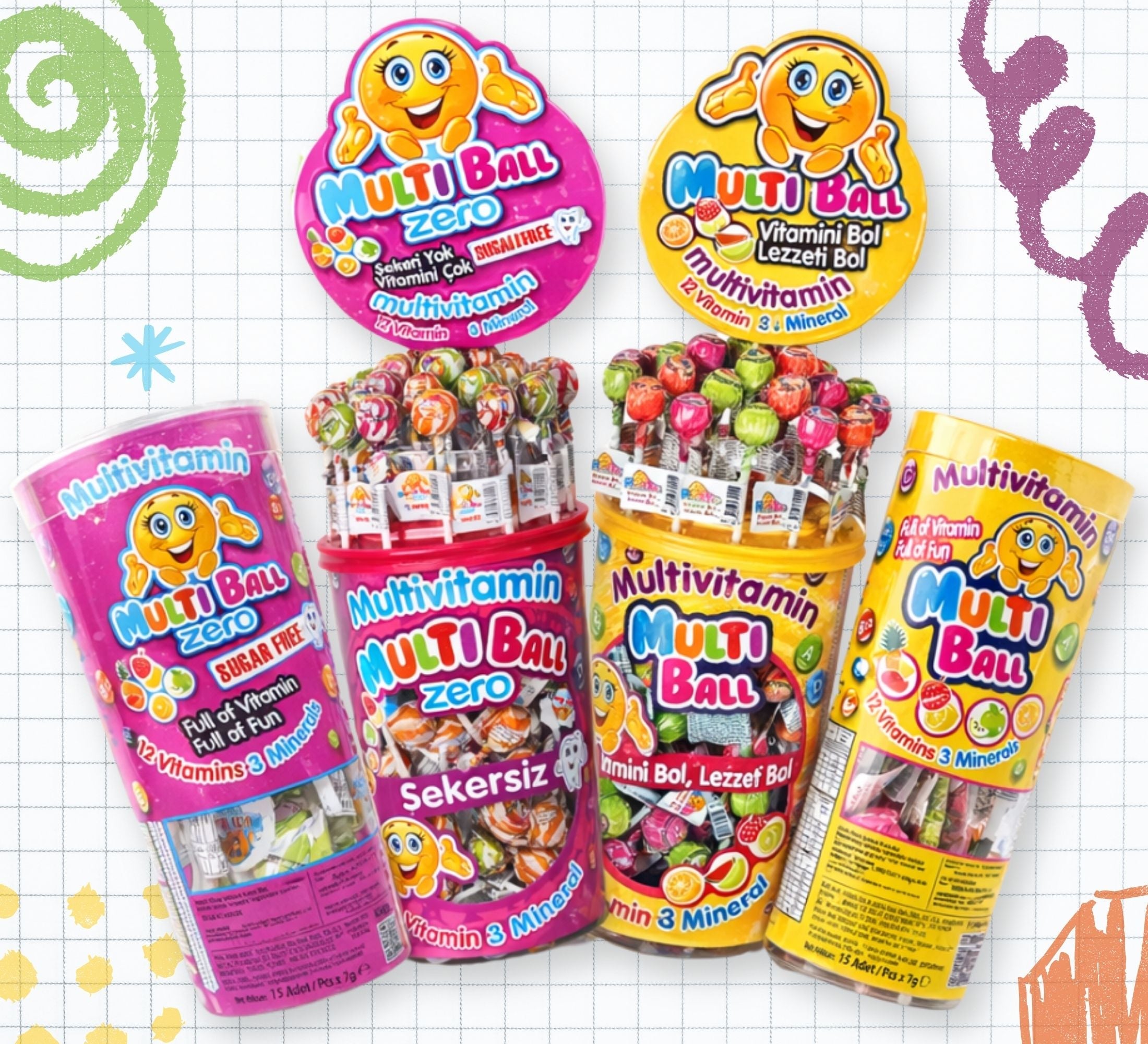 Multivitamin Lollipops