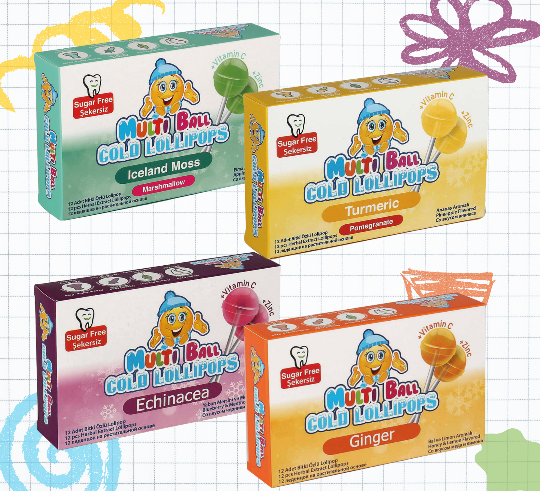 Herbal Cold Lollipops