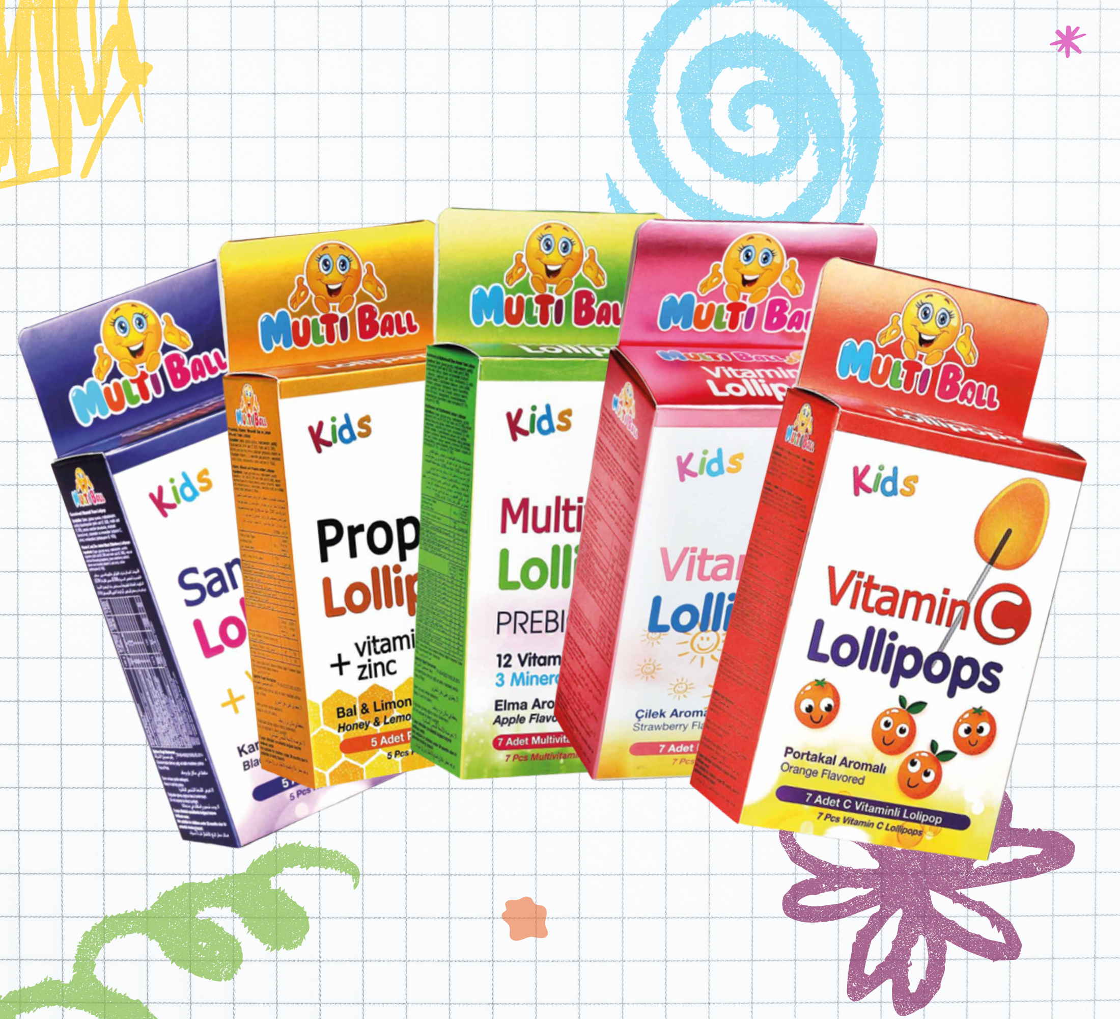 Supplement Support Lollipops