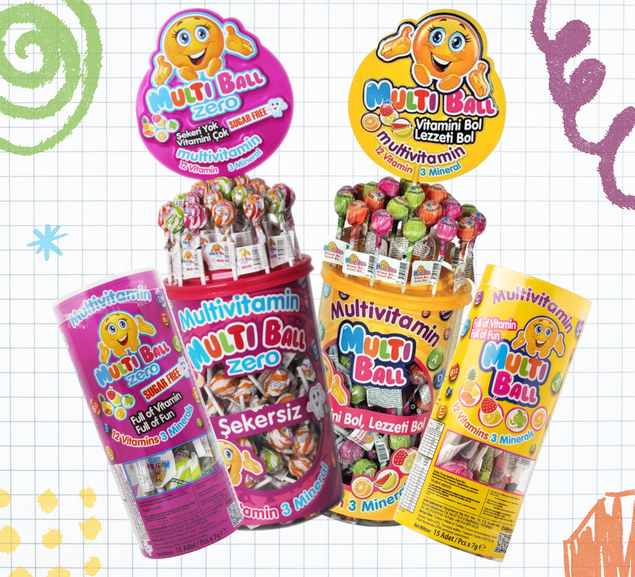 Multivitamin Lollipops